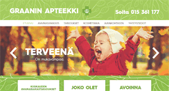 Desktop Screenshot of graaninapteekki.fi